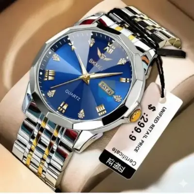 SKMEI WATCH MODEL 811 TOTON AR DIAL BLUE COLOUR WATCH FOR MAN