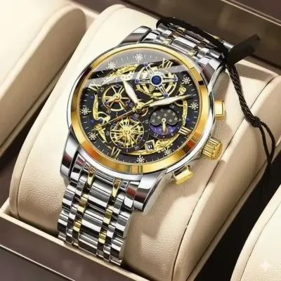 POEDAGAR WATCH MODEL 984 TOTON AR DIAL BLACK COLOUR MAN WATCH