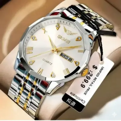 SKMEI WATCH MODEL 811 TOTON AR DIAL WHITE COLOUR WATCH FOR MAN