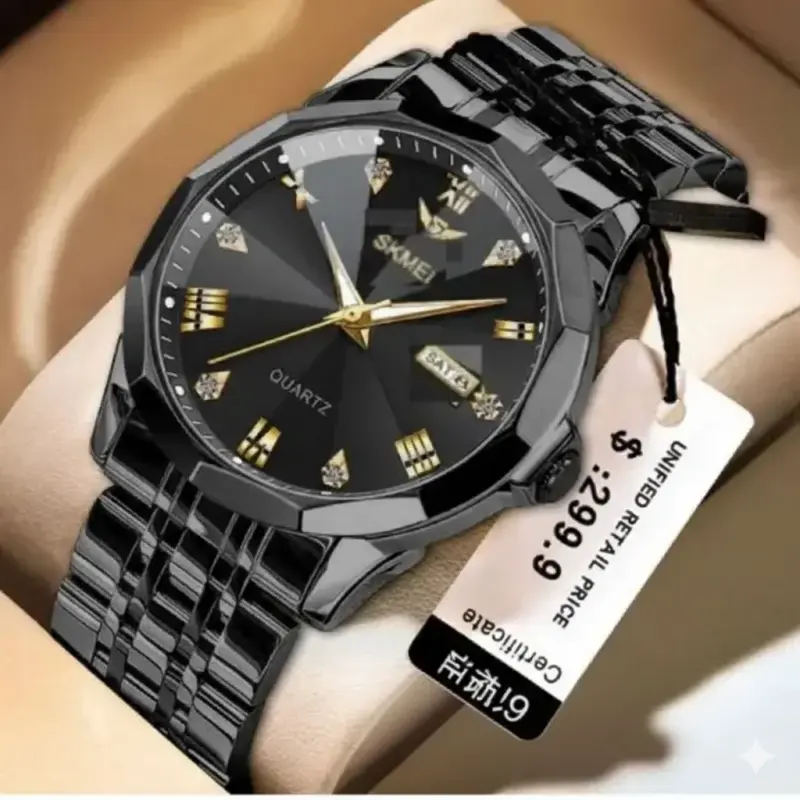 Skmei Watch Model 811 Full Black Colour Watch for Man