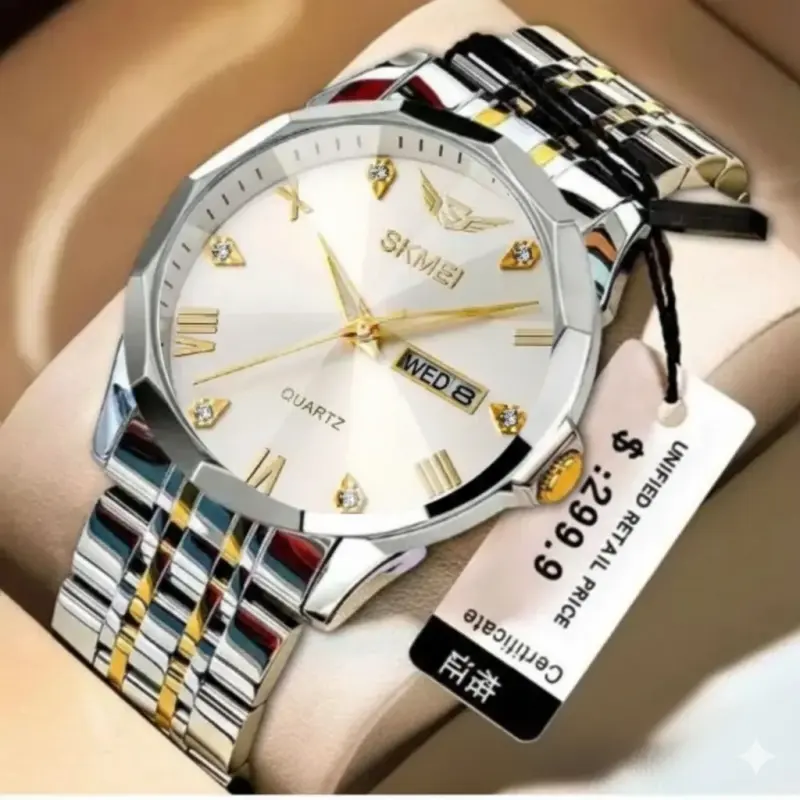 SKMEI WATCH MODEL 811 TOTON AR DIAL WHITE COLOUR WATCH FOR MAN